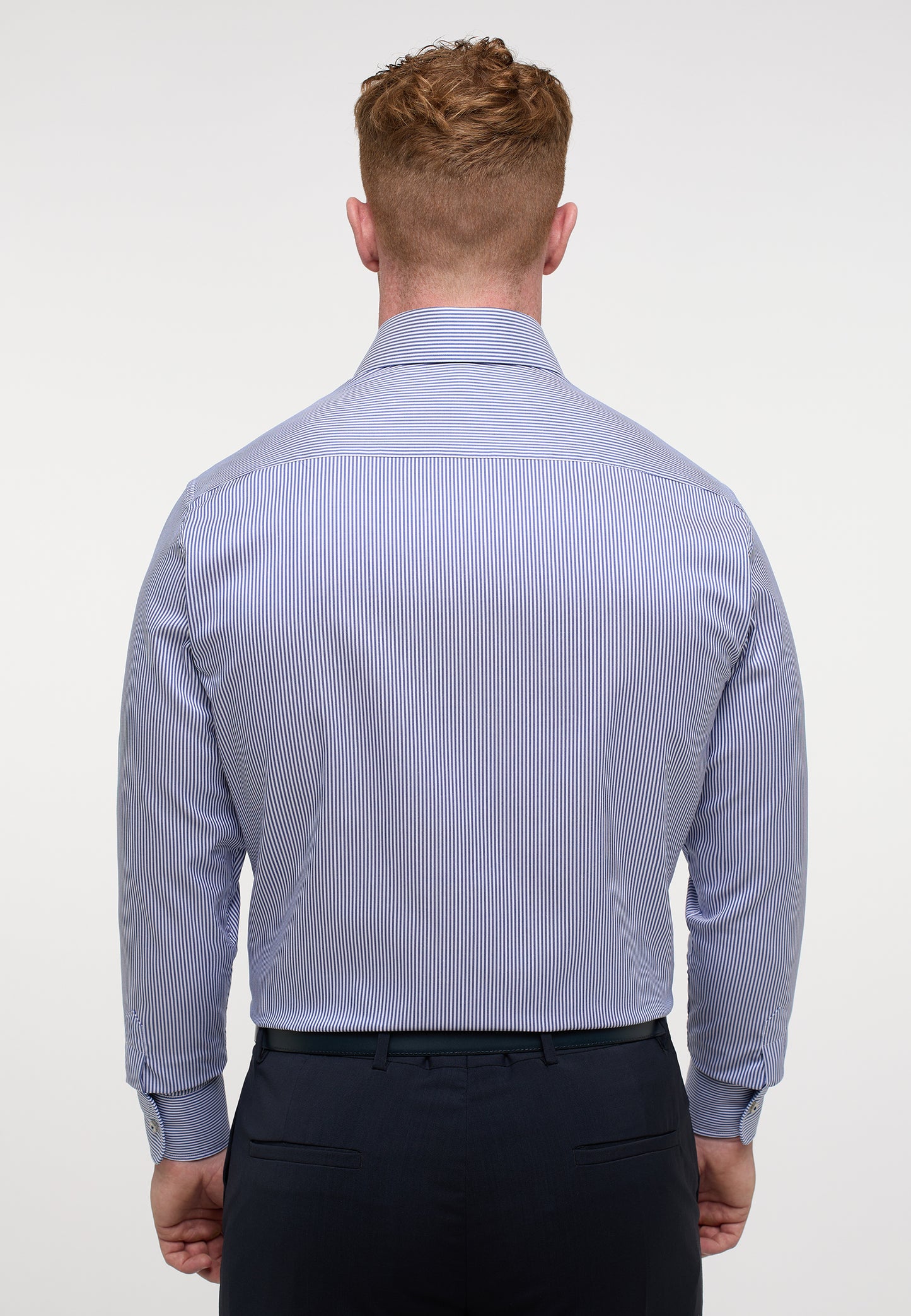 Luxury Shirt Slim Fit w/Banker Stripe