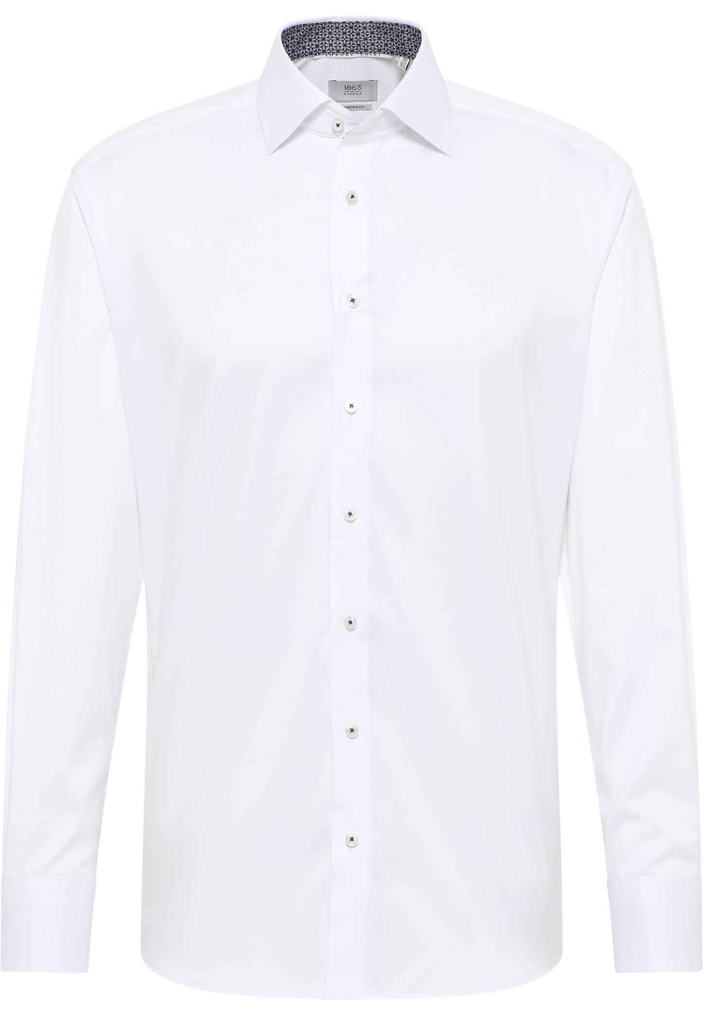 Luxury Shirt w/Contrast Details Slim Fit