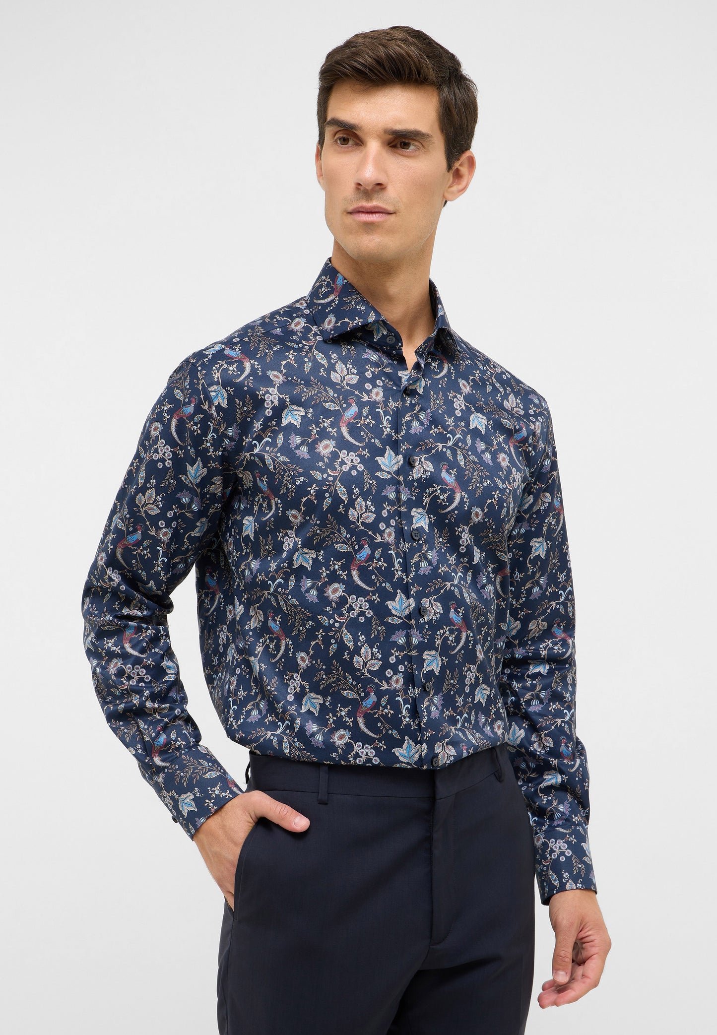 Printed Luxury Twill Modern Fit