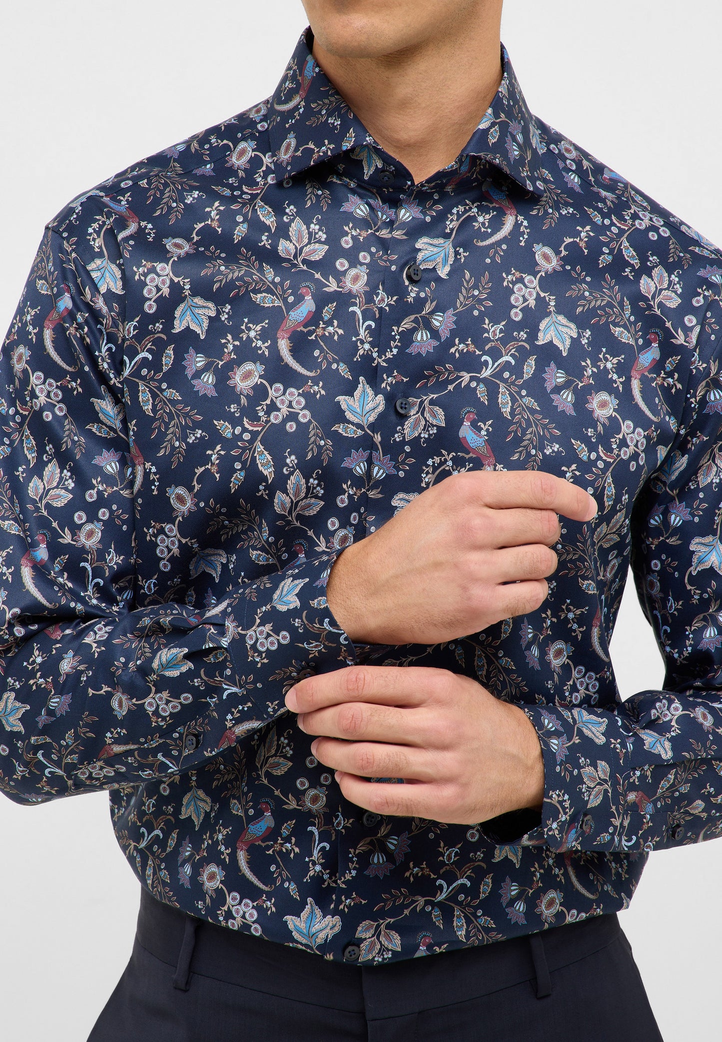 Printed Luxury Twill Modern Fit