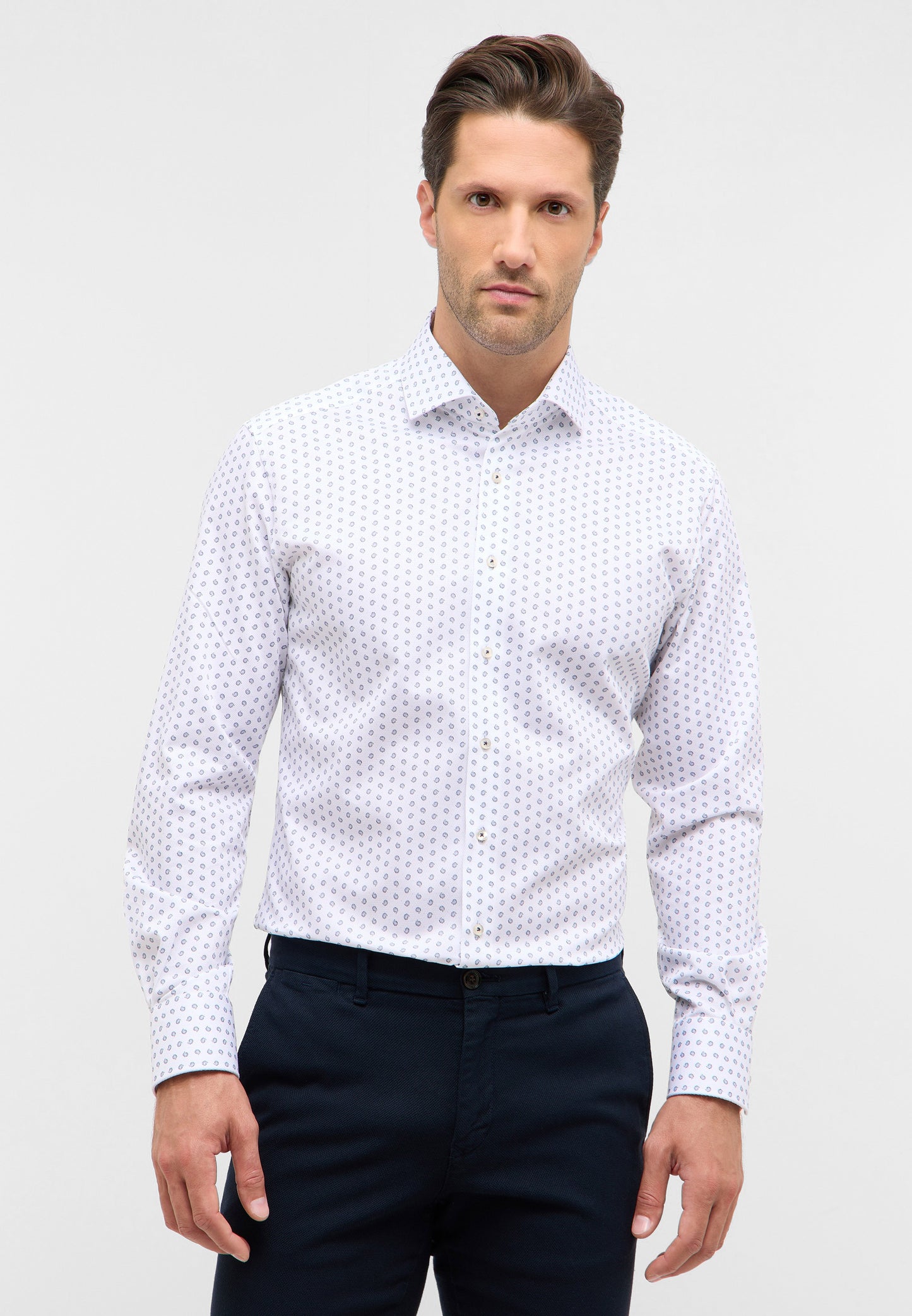 Paisley Micro Print Modern Fit