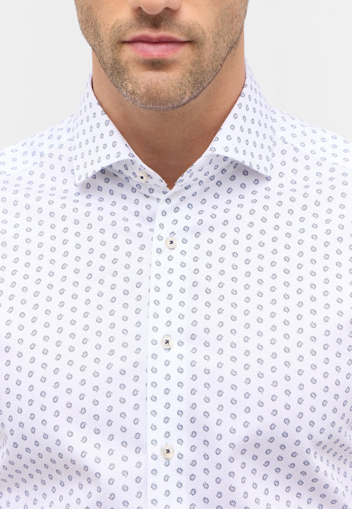 Paisley Micro Print Modern Fit