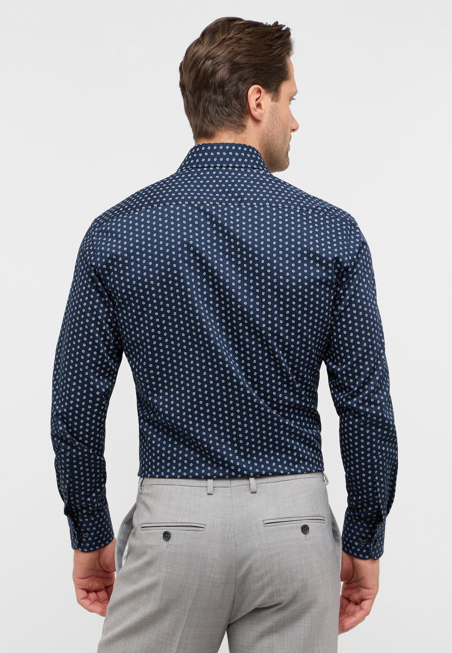 Paisley Micro Print Modern Fit