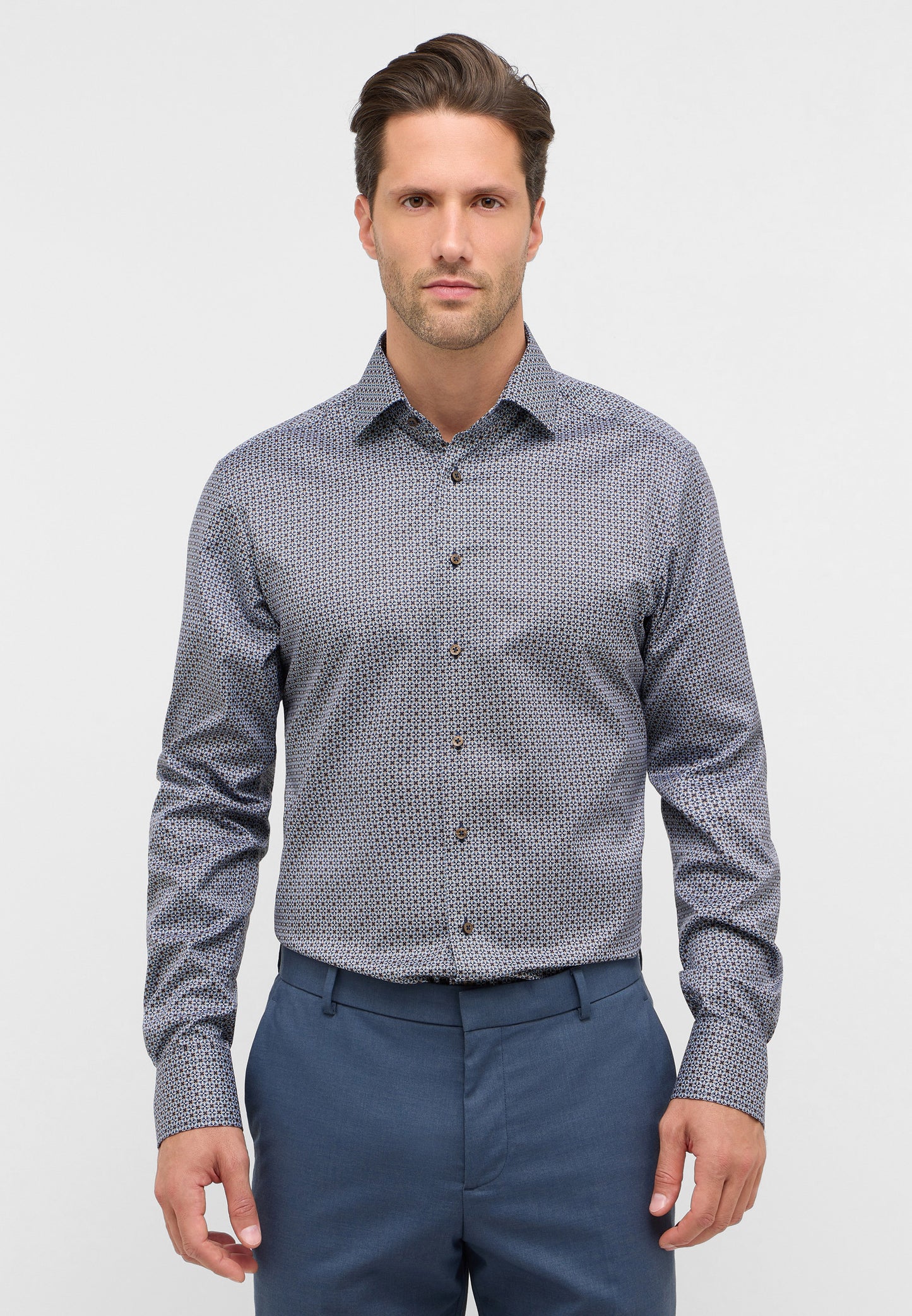 Premium Printed Twill Modern Fit