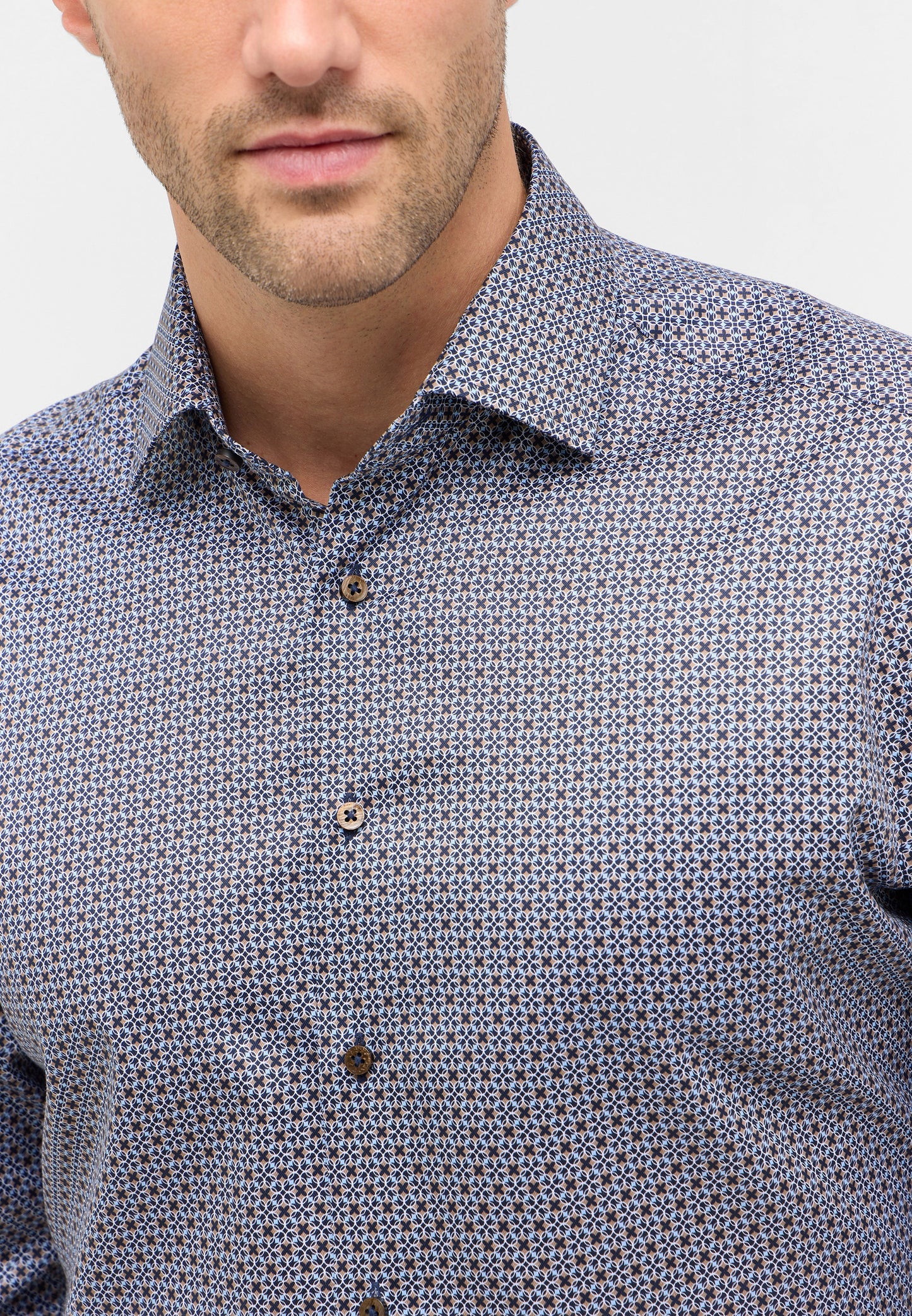 Premium Printed Twill Modern Fit