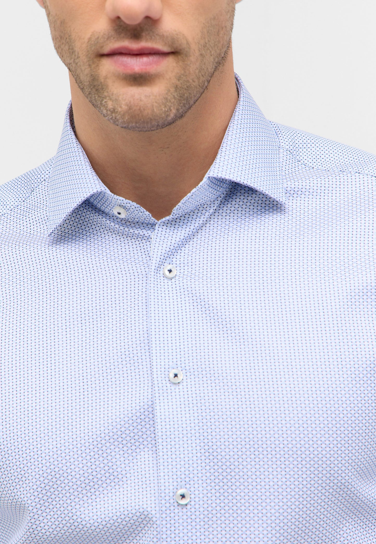 Structured Twill Modern Fit w/Tonal Pattern
