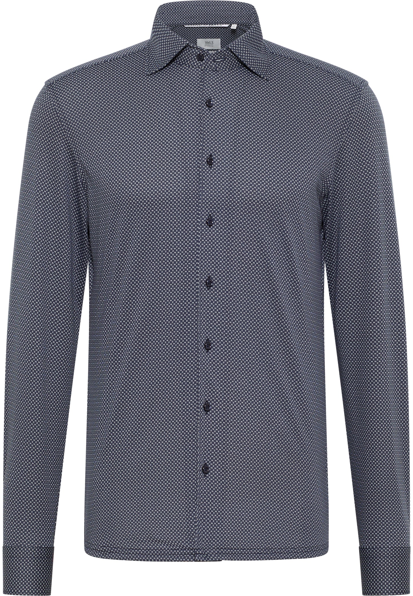 Japanese Knit Print Slim Fit