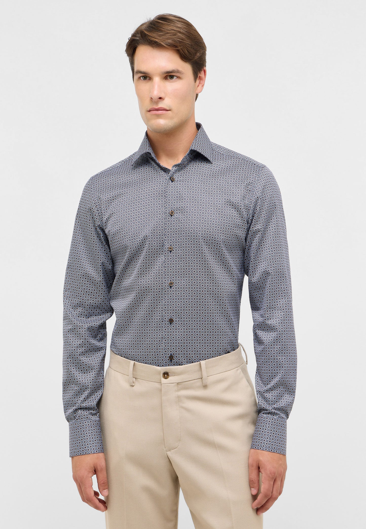 Premium Printed Twill Slim Fit