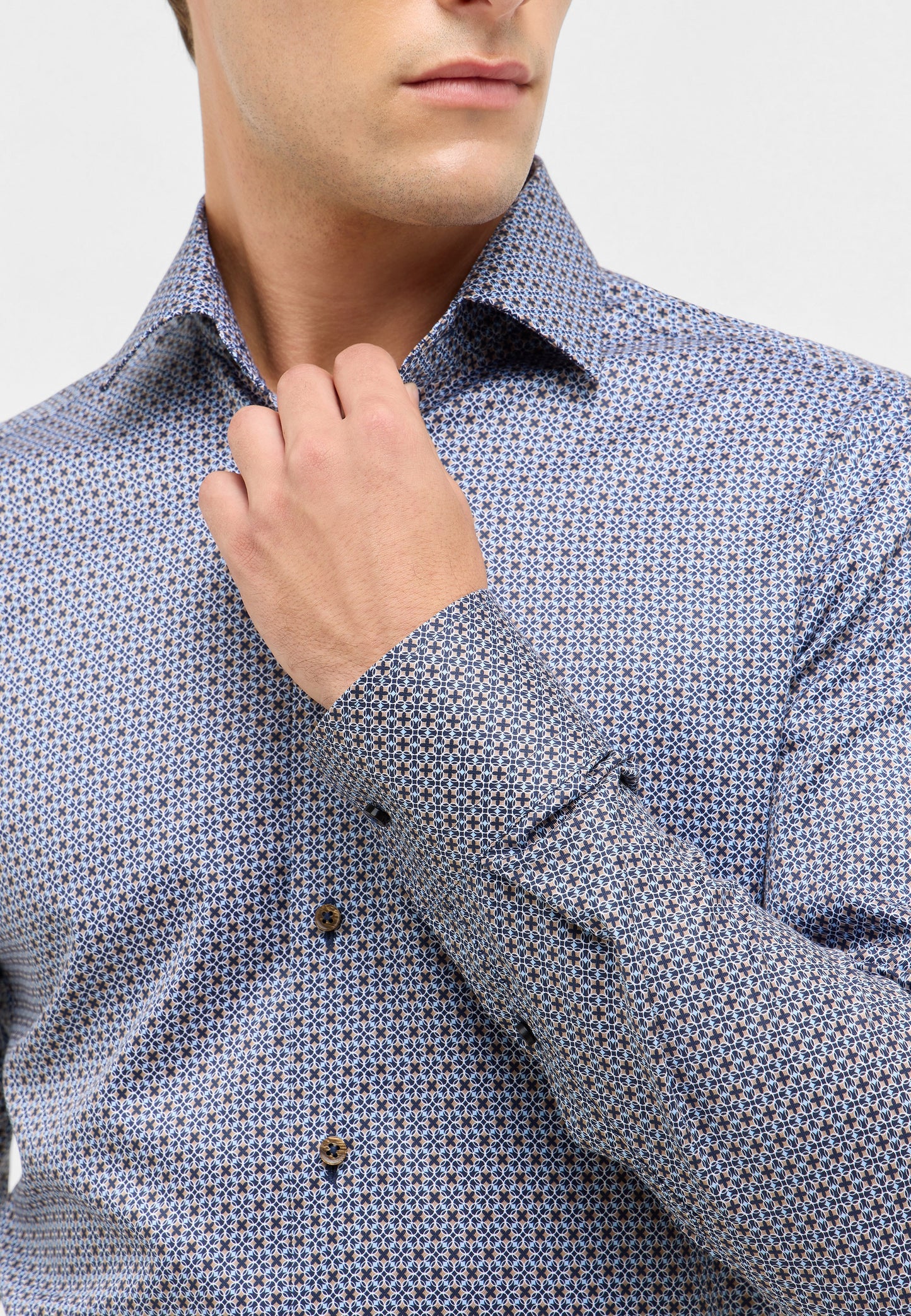 Premium Printed Twill Slim Fit