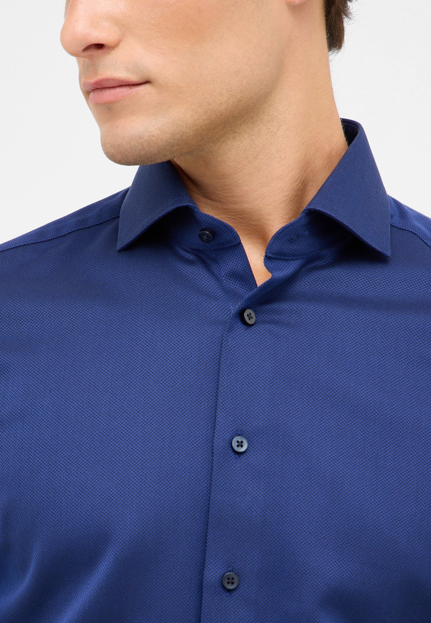 Jewel-Tone Twill Slim Fit