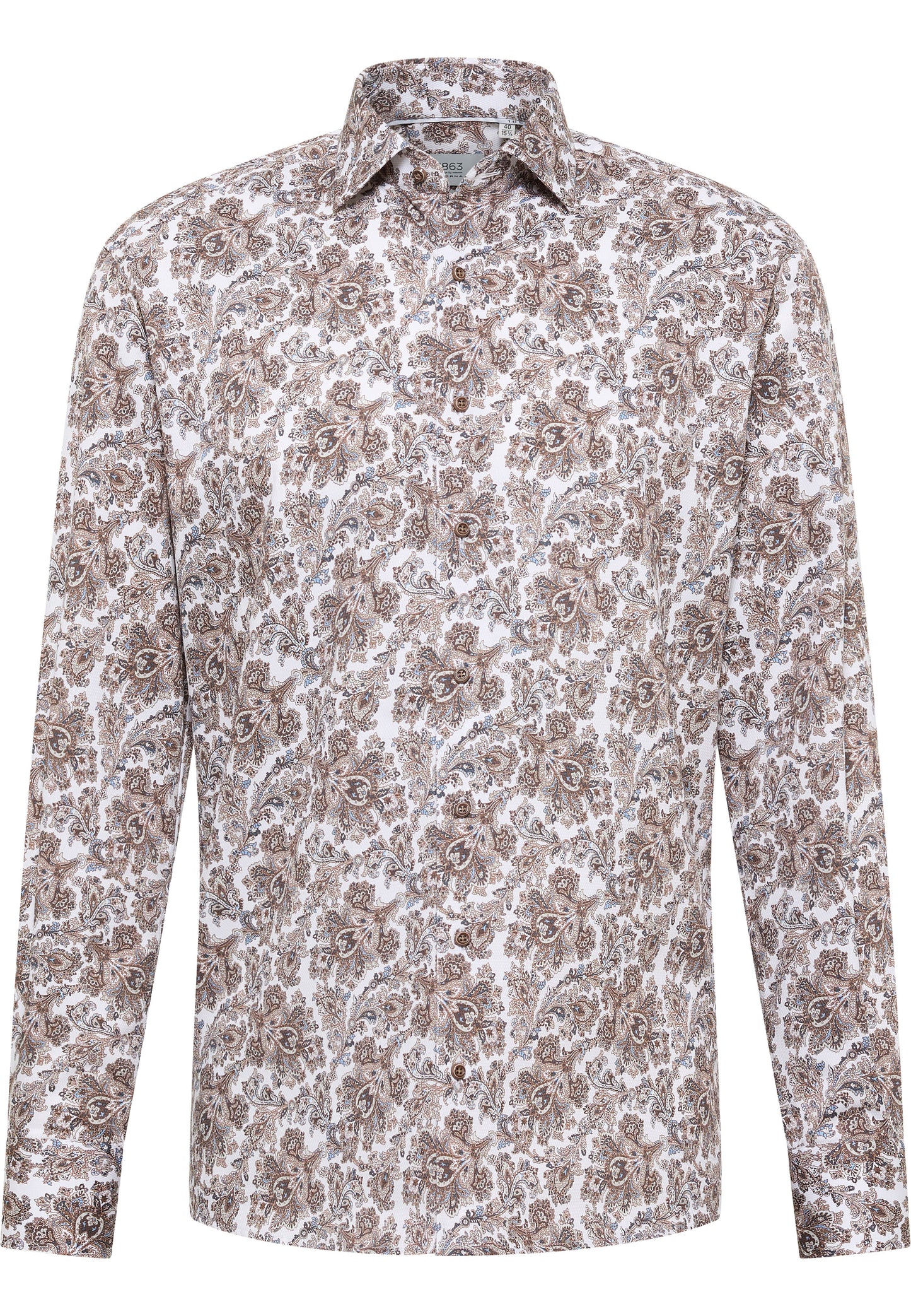 Paisley Print Dobby Modern Fit
