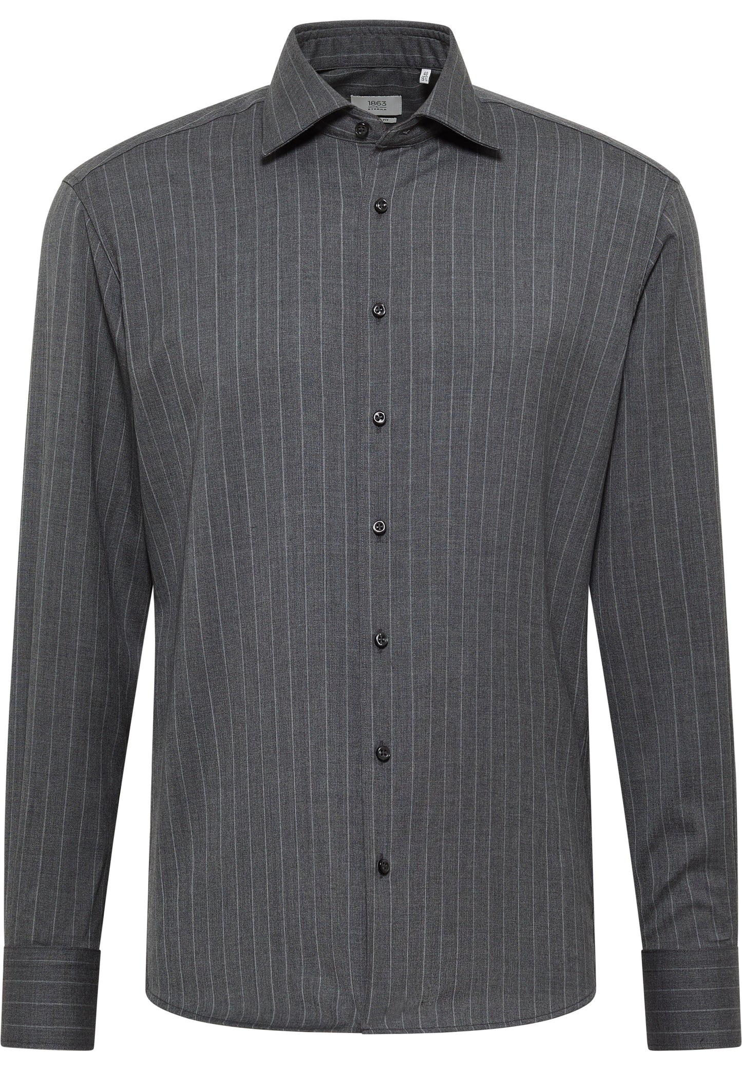 Merino Wool Chalk Stripe Modern Fit