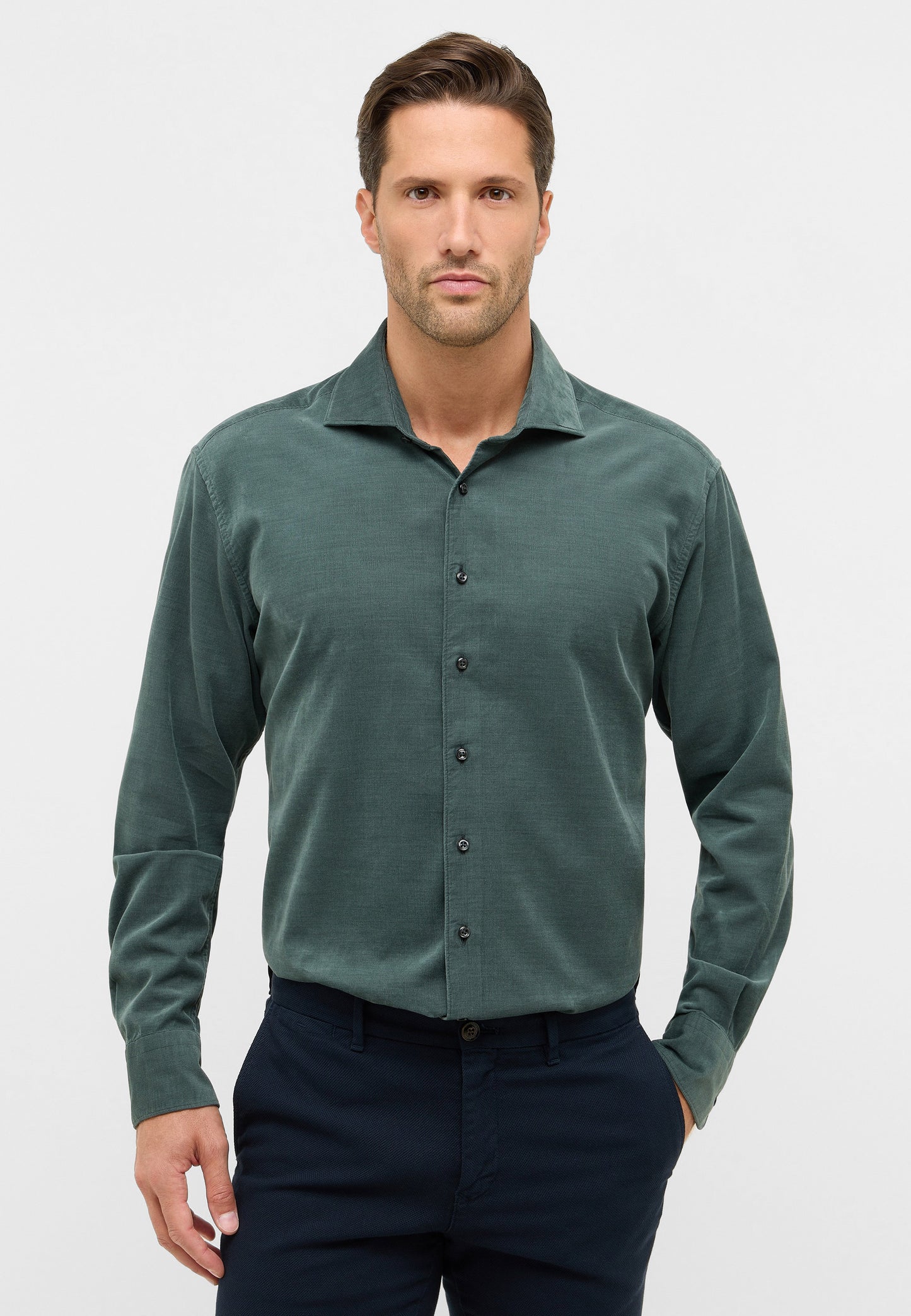 Soft Tailored Micro Cord Modern Fit