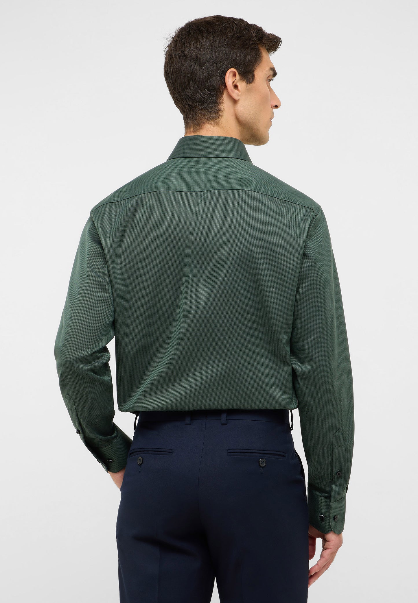 Jewel-Tone Twill Modern Fit