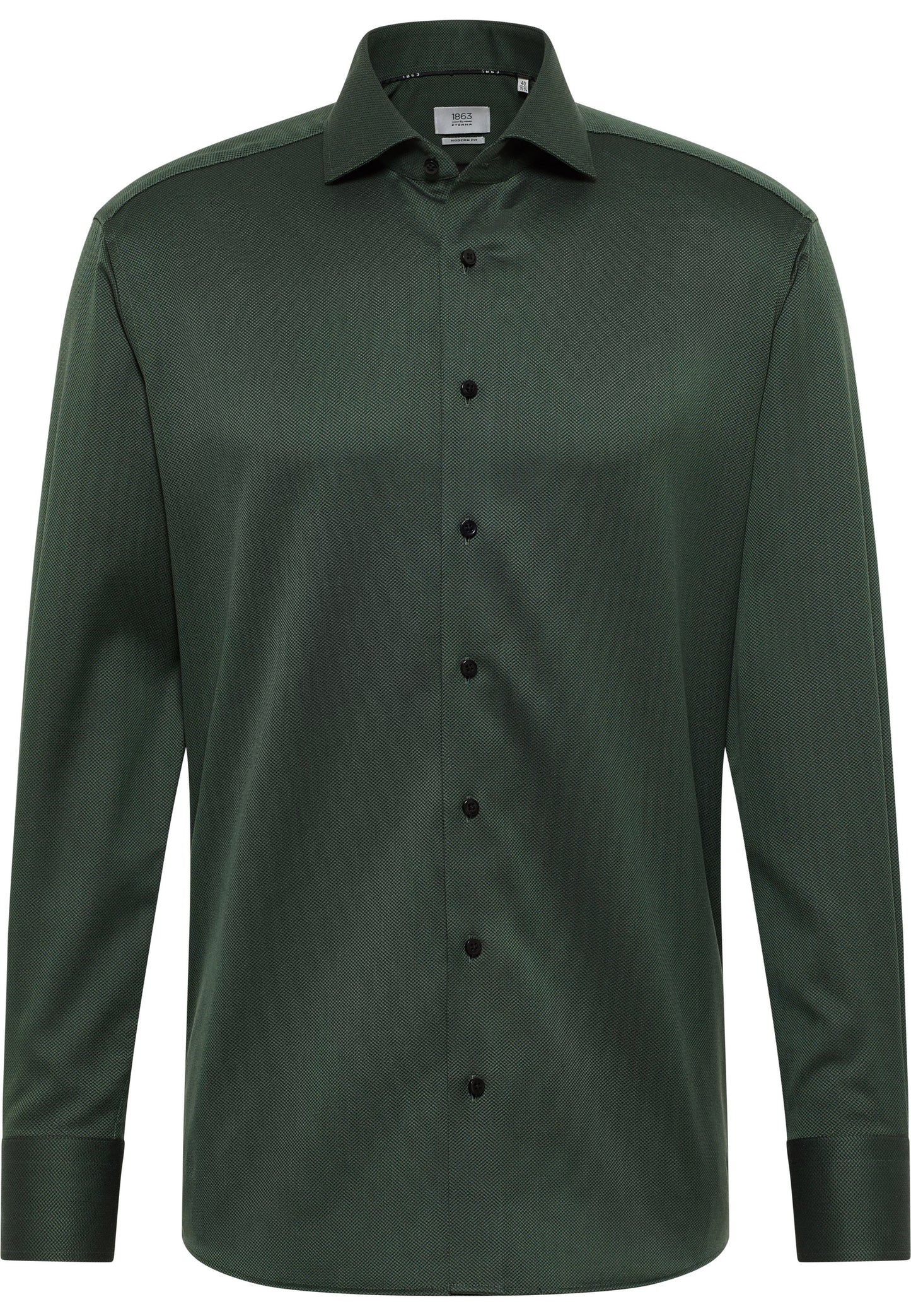 Jewel-Tone Twill Modern Fit