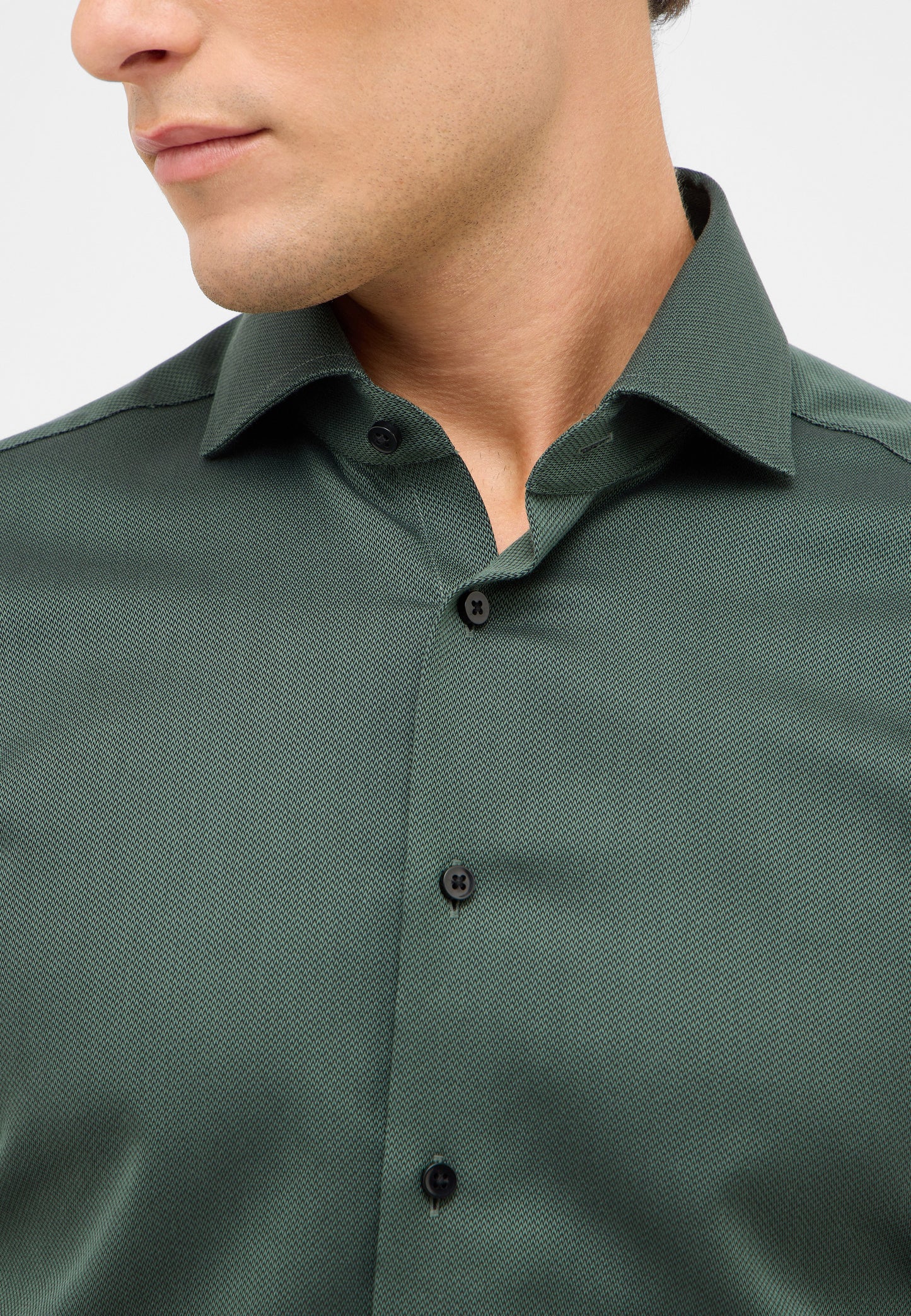 Jewel-Tone Twill Slim Fit