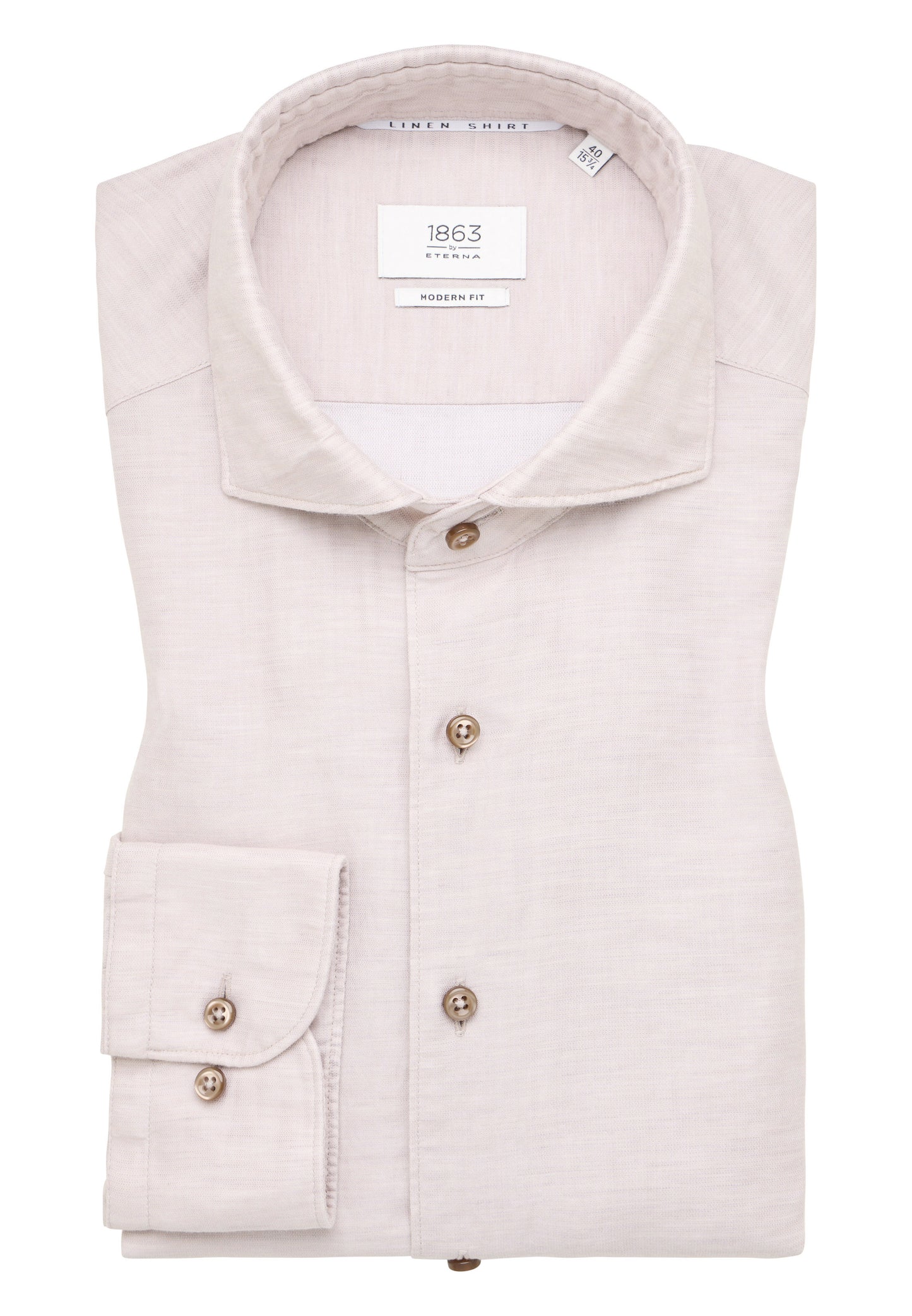 Soft Tailoring Cotton/Linen Twill Modern Fit