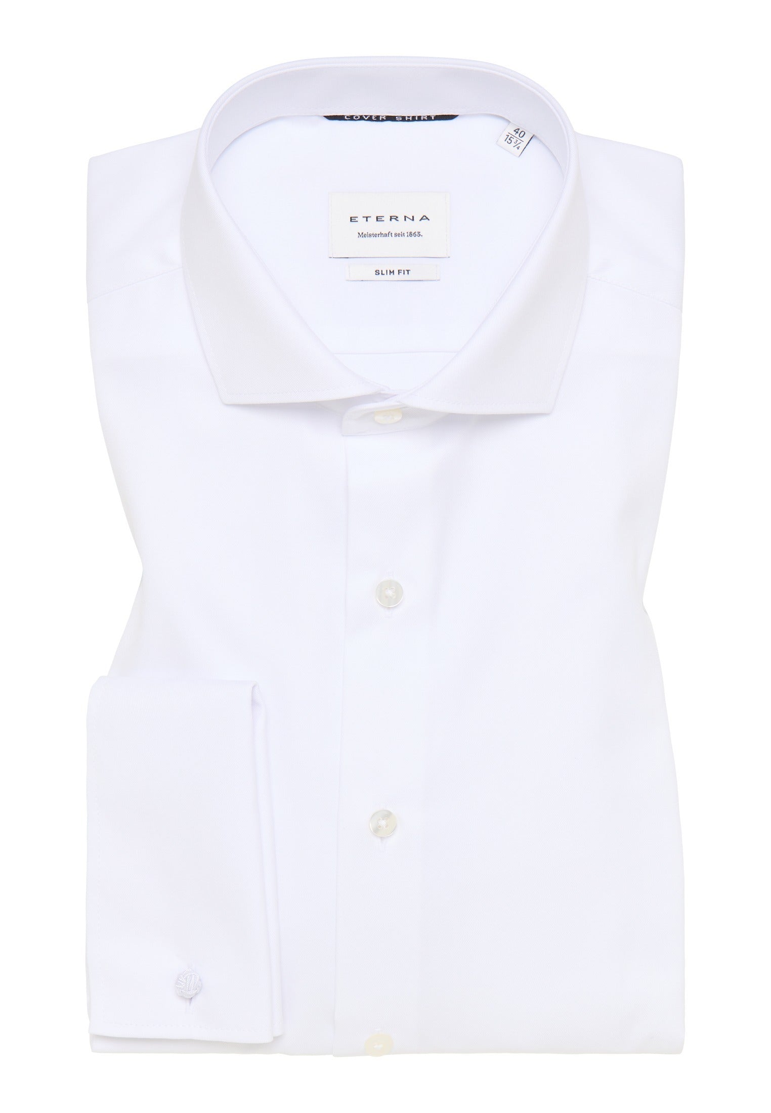Cover Shirt Slim Fit w/French Cuff Eterna Cover Shirt Slim Fit w/French Cuff Eterna