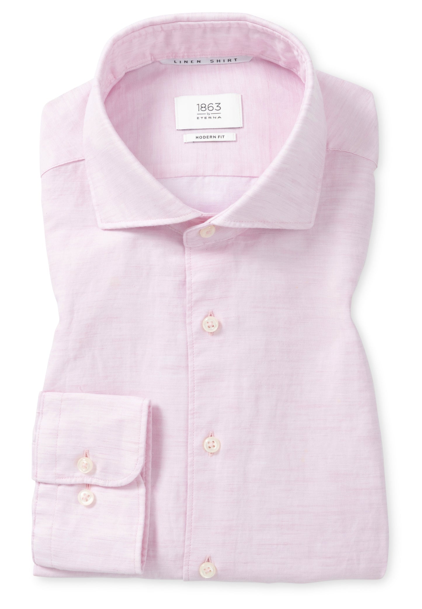 Soft Tailoring Cotton/Linen Twill Modern Fit