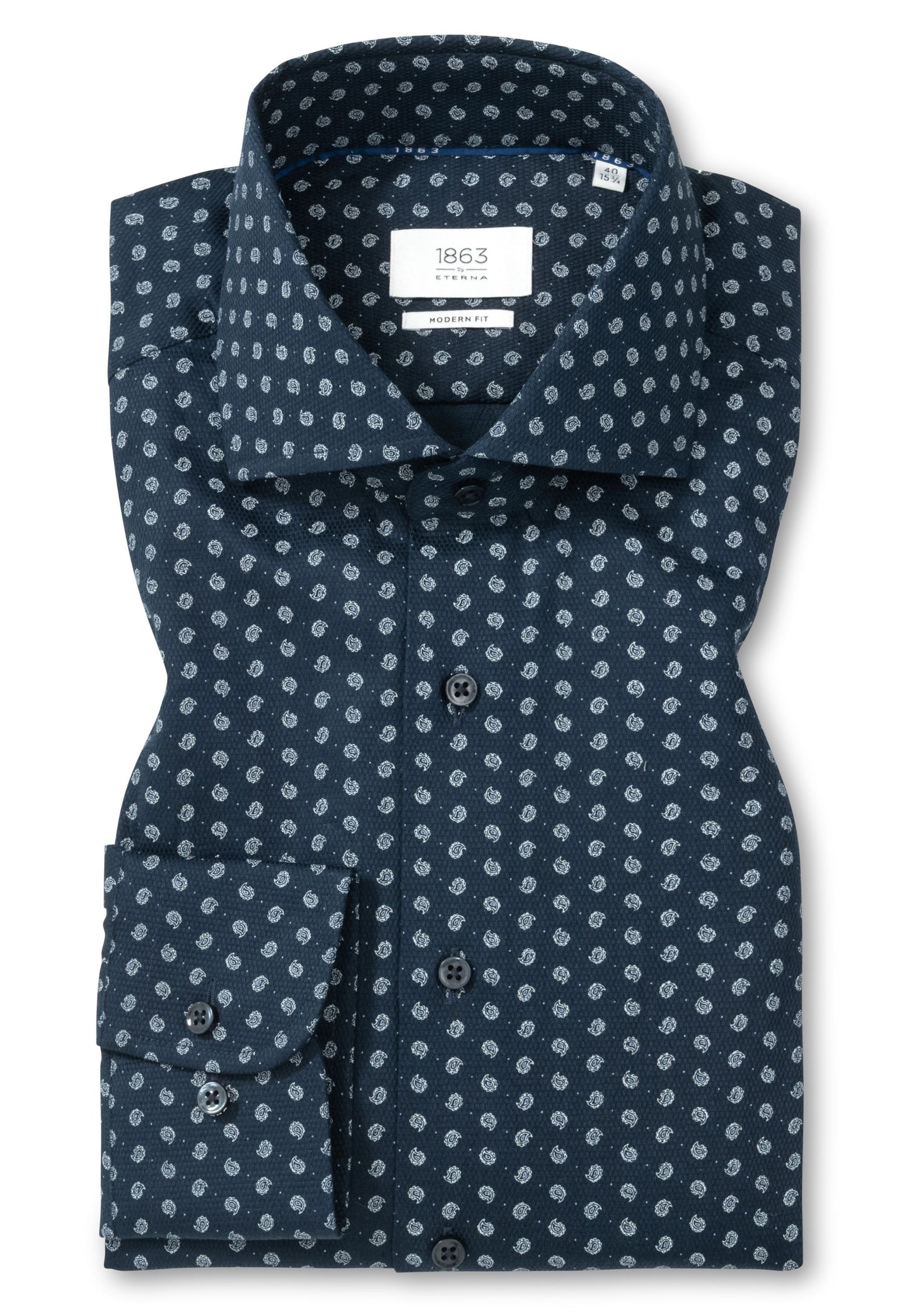 Paisley Micro Print Modern Fit