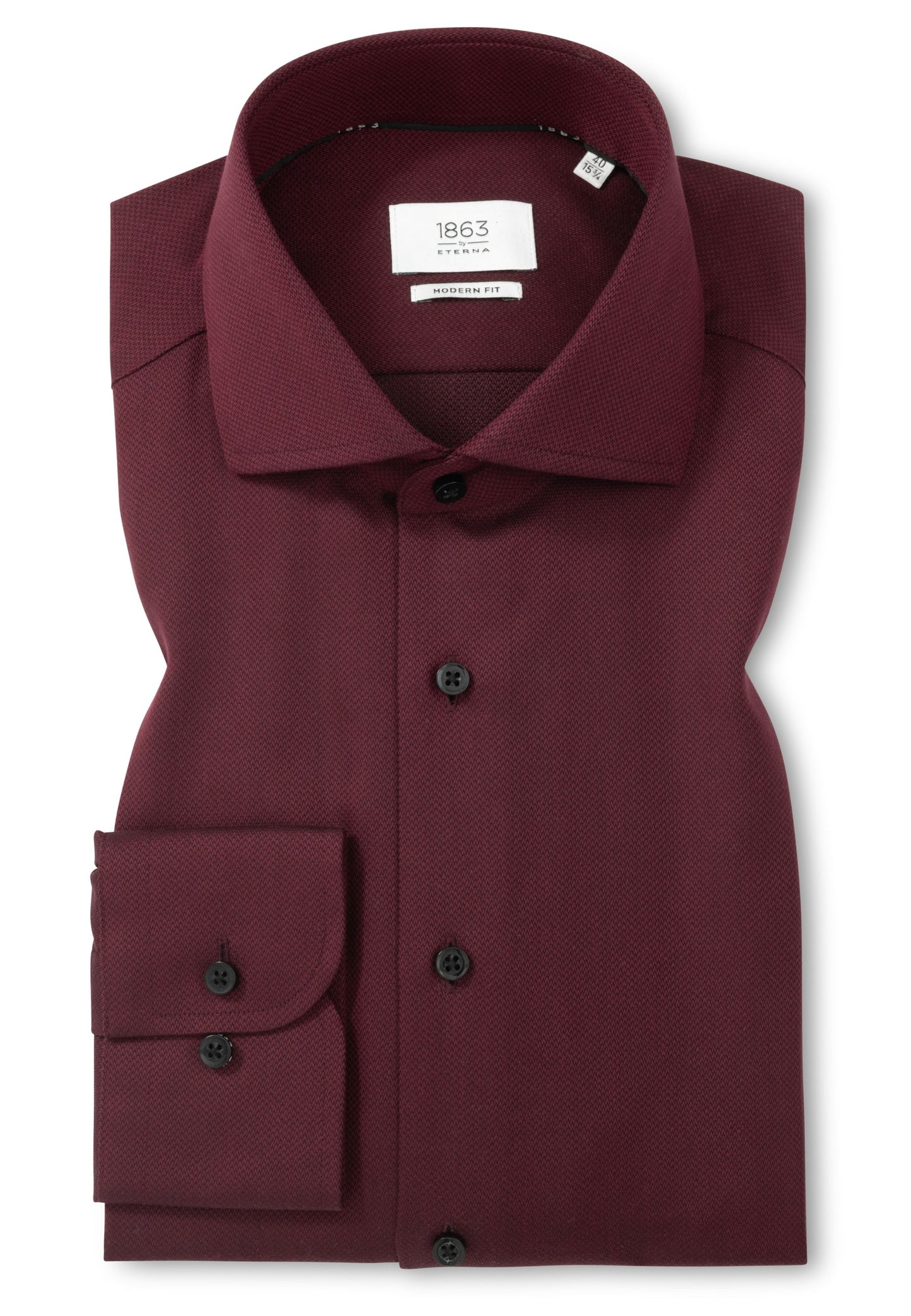 Jewel-Tone Twill Modern Fit