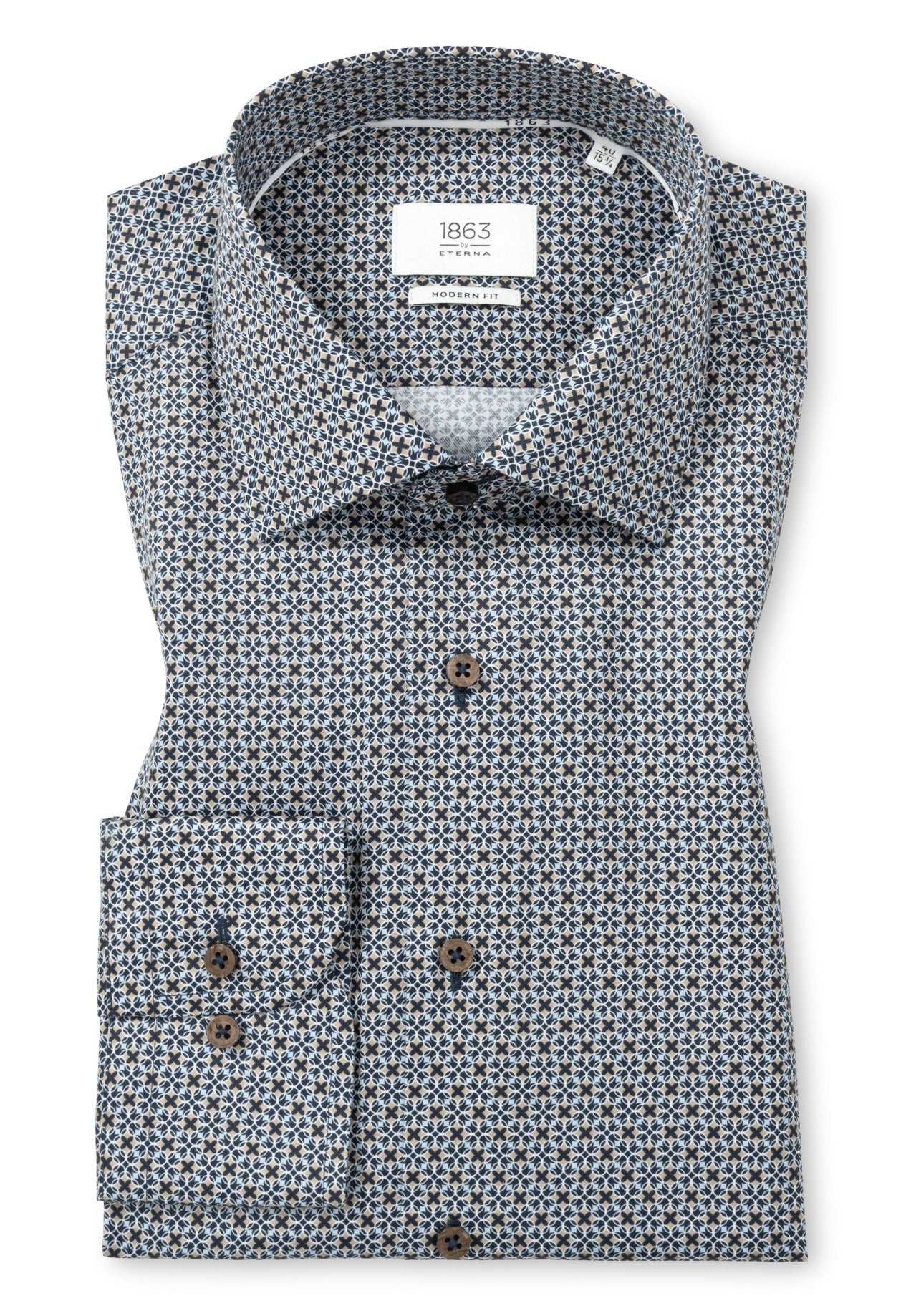 Premium Printed Twill Modern Fit