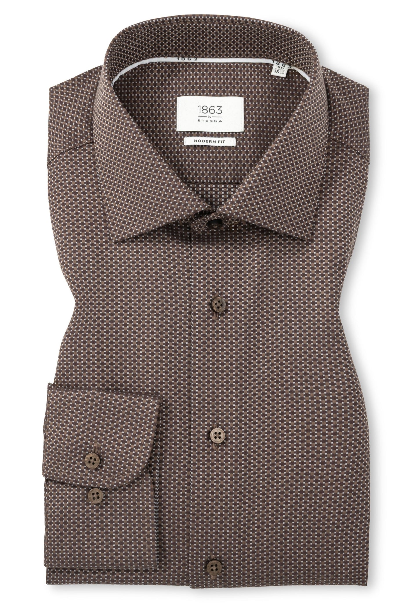 Structured Twill Modern Fit w/Tonal Pattern