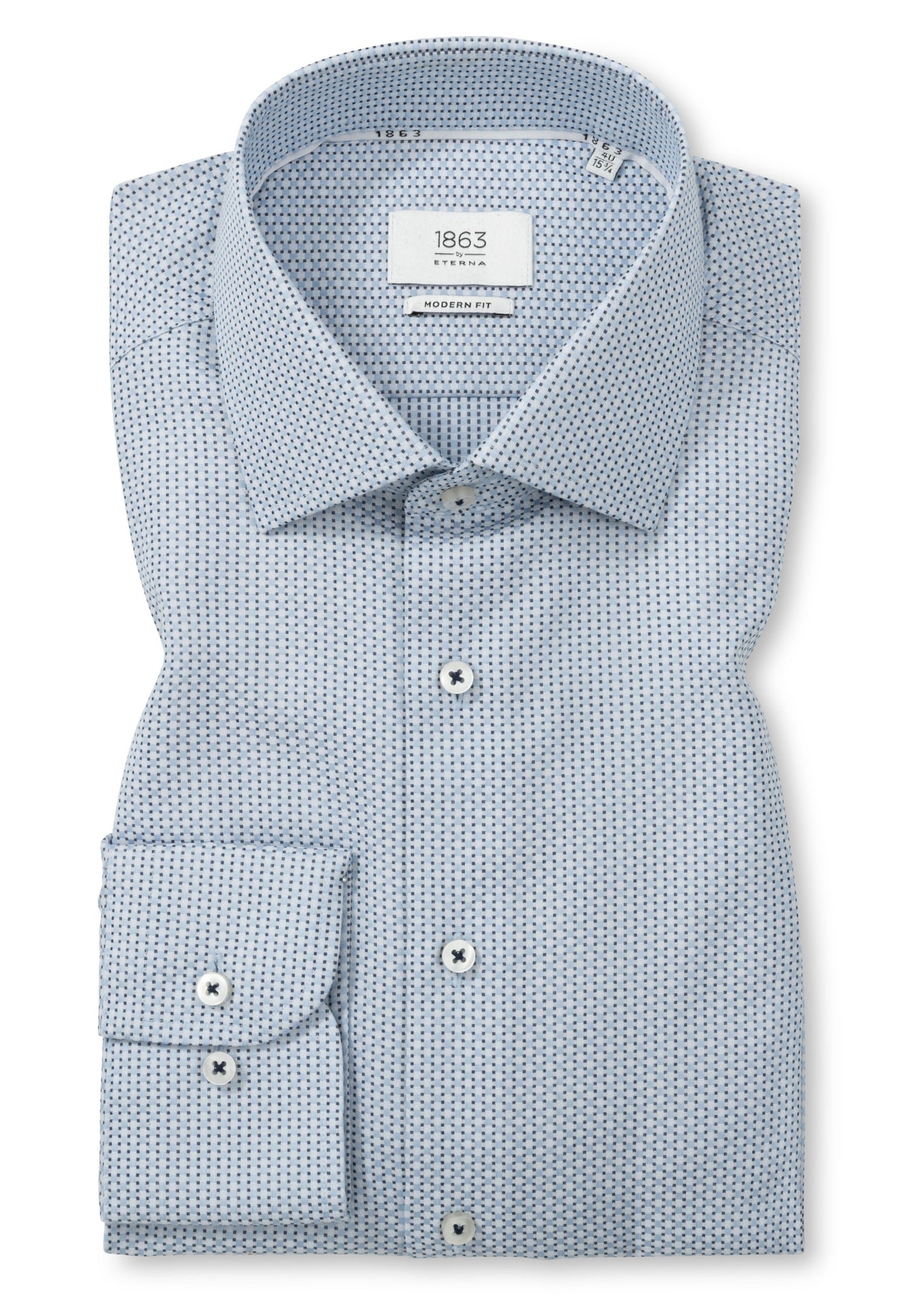 Structured Twill Modern Fit w/Tonal Pattern