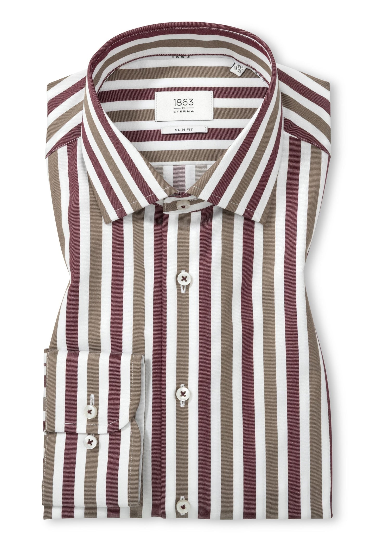 Bold Stripe Twill Slim Fit