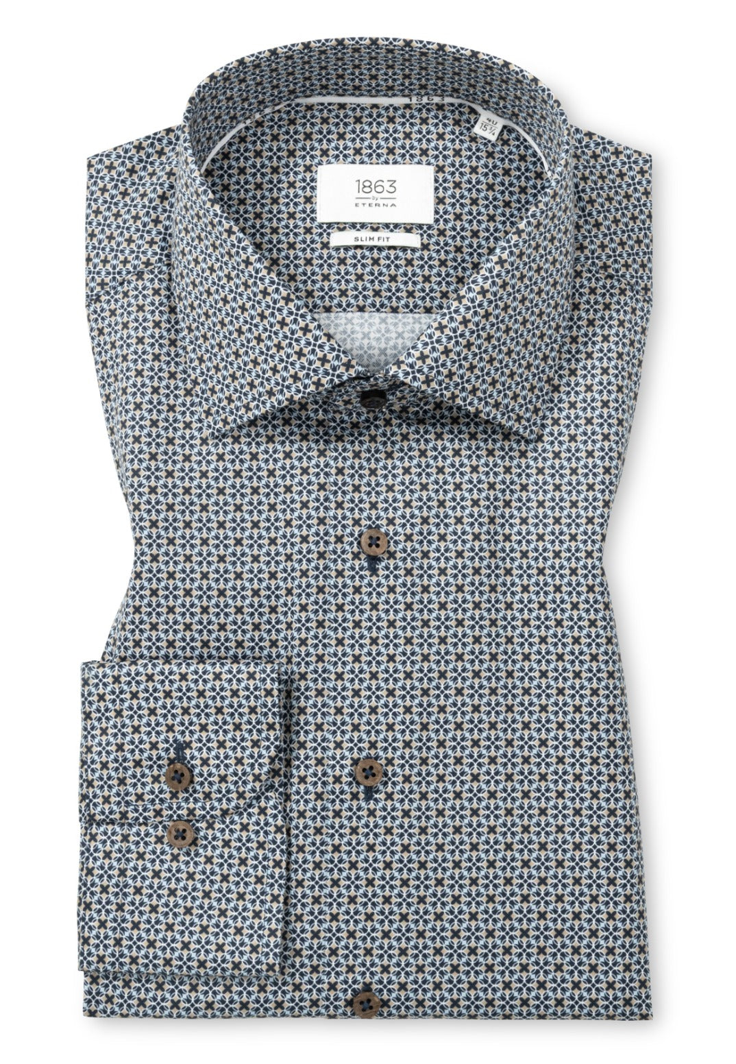 Premium Printed Twill Slim Fit