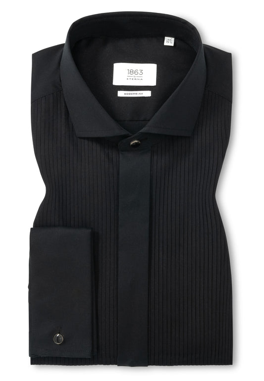 Formal Luxury Shirt w/Pleated Front Modern Fit