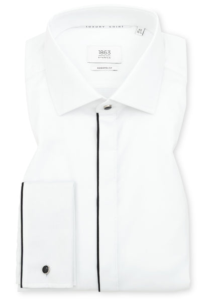 Formal Luxury Shirt w/Covered Placket Modern Fit