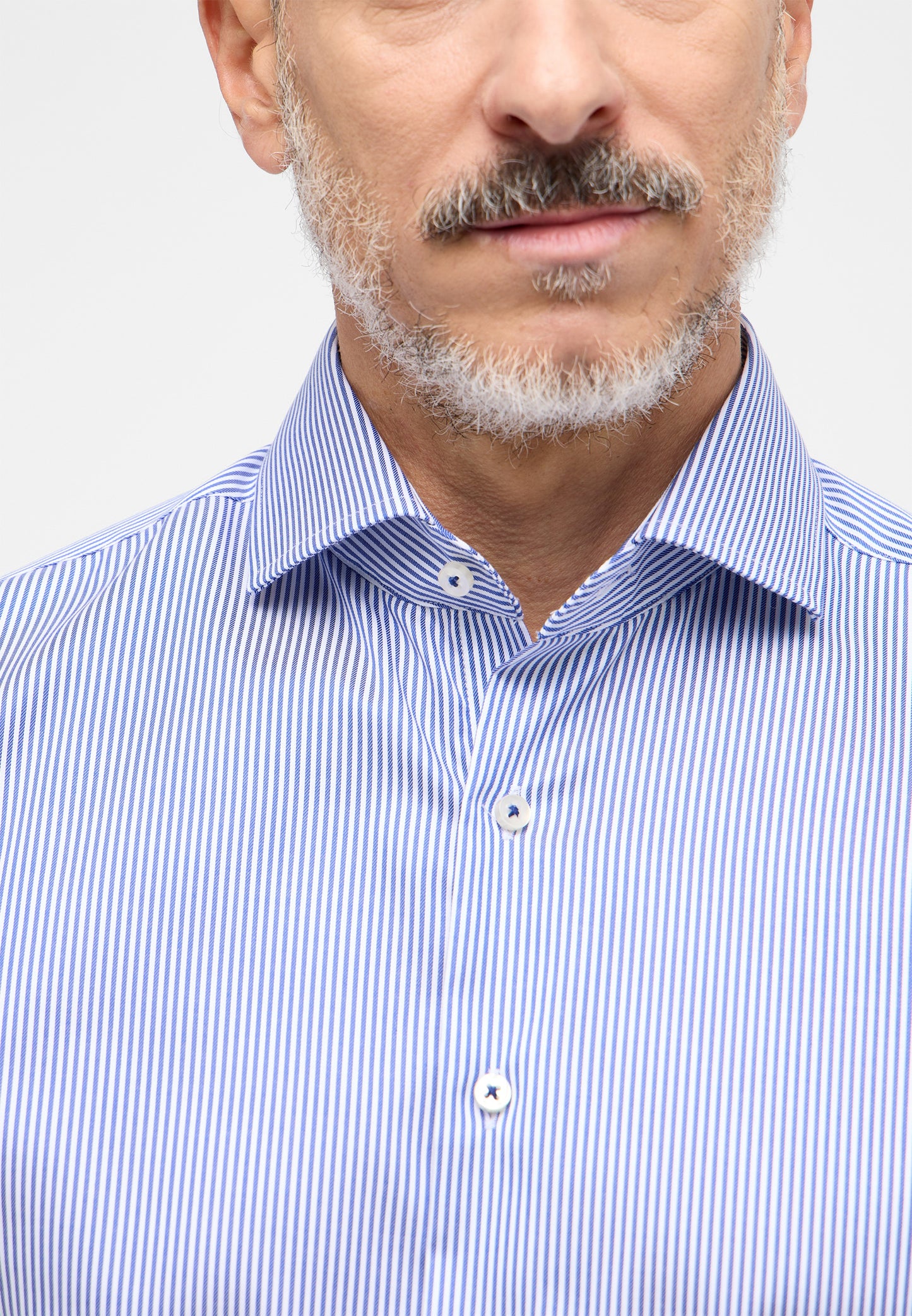 Luxury Shirt Modern Fit w/Banker Stripe