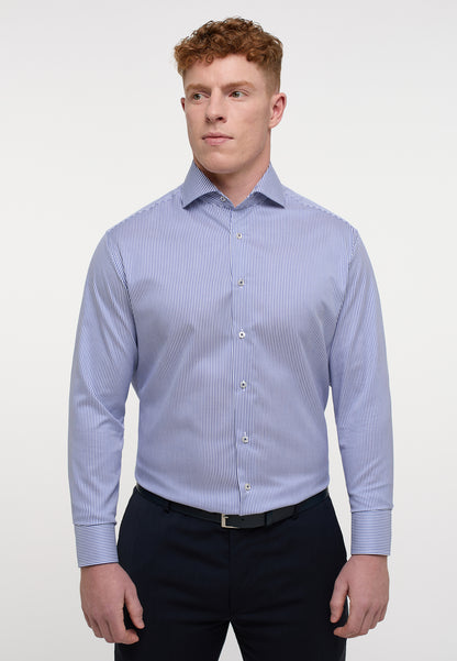 Luxury Shirt Slim Fit w/Banker Stripe