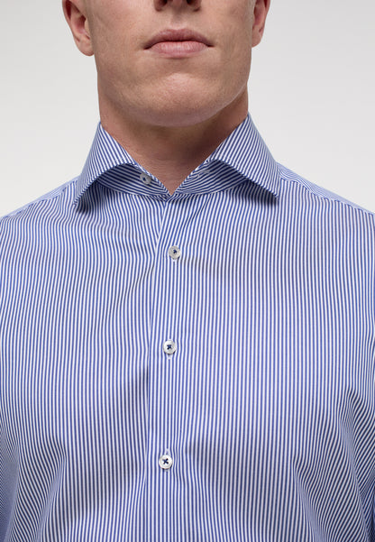 Luxury Shirt Slim Fit w/Banker Stripe