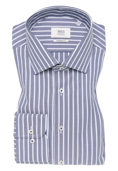 Herringbone Stripe Modern Fit