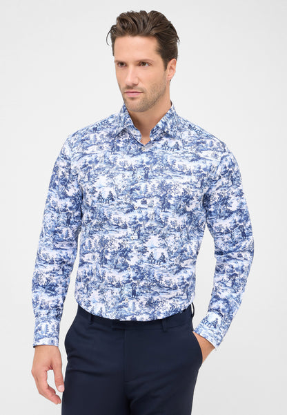 Printed Toile Modern Fit