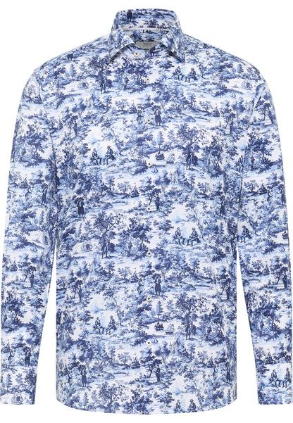 Printed Toile Modern Fit