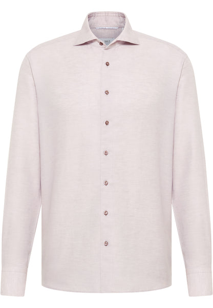 Soft Tailoring Cotton/Linen Twill Modern Fit