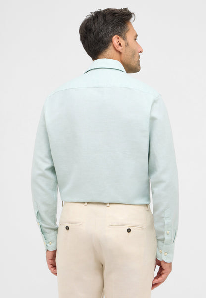 Soft Tailoring Cotton/Linen Twill Modern Fit