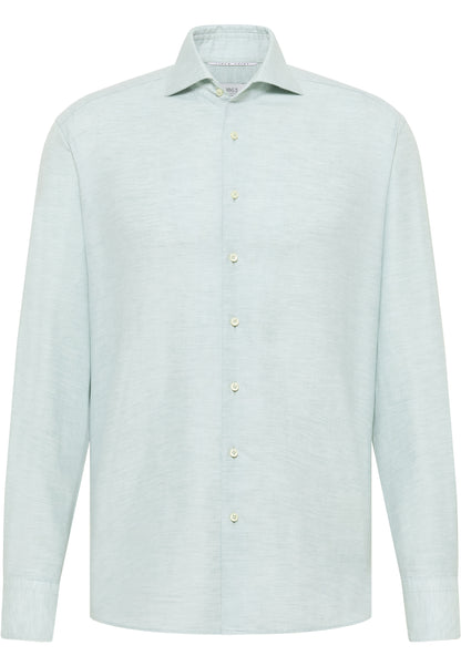 Soft Tailoring Cotton/Linen Twill Modern Fit