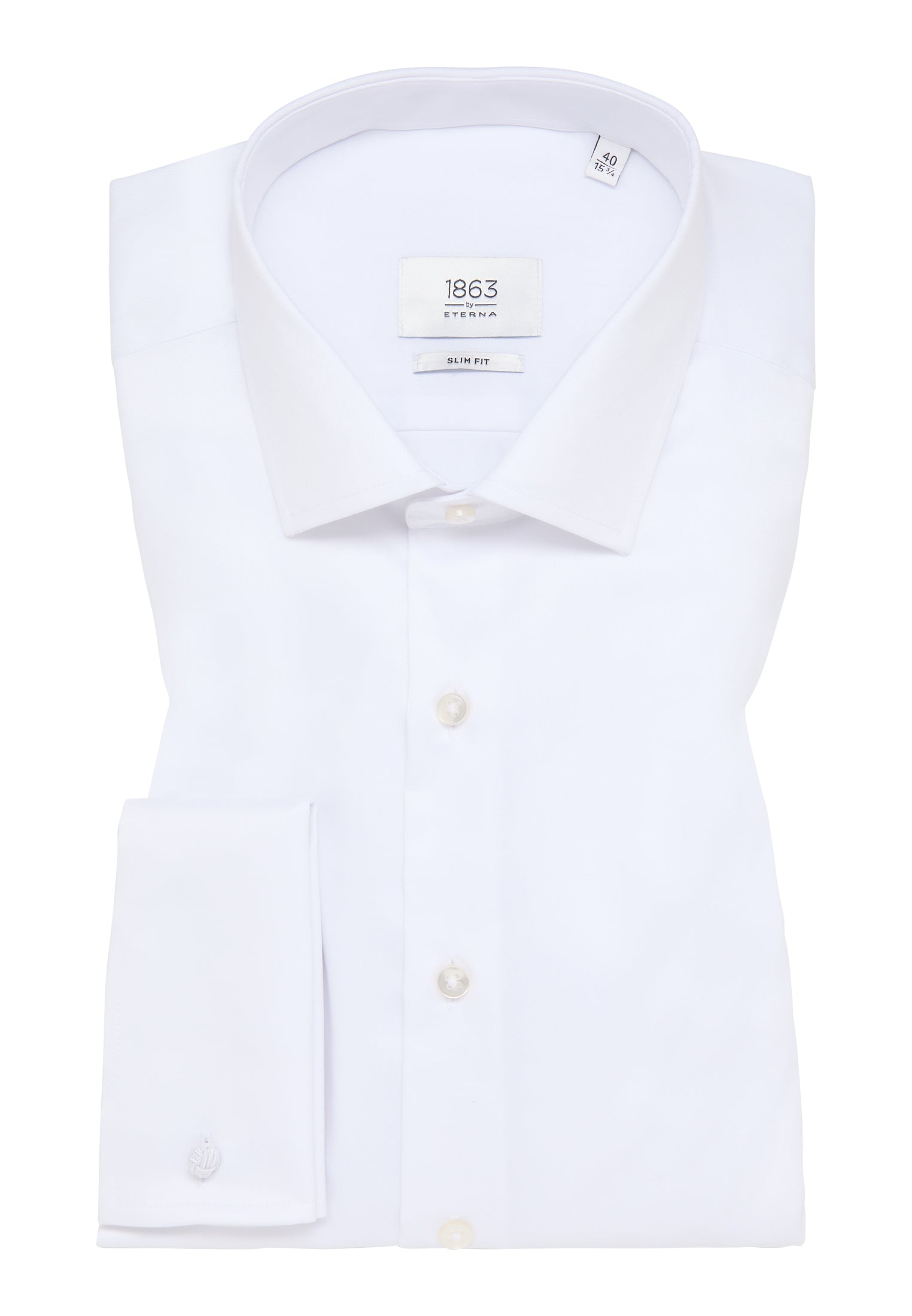 Luxury Shirt Slim Fit w/French Cuff Eterna Luxury Shirt Slim Fit w/French Cuff Eterna