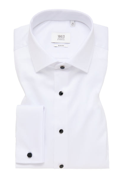 Luxury Shirt Stud Front w/French Cuff Slim Fit