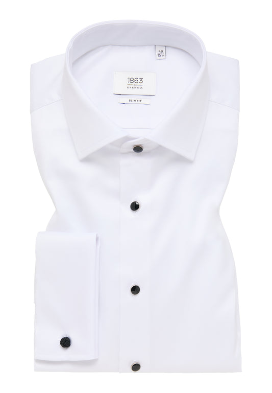 Luxury Shirt Stud Front w/French Cuff Slim Fit