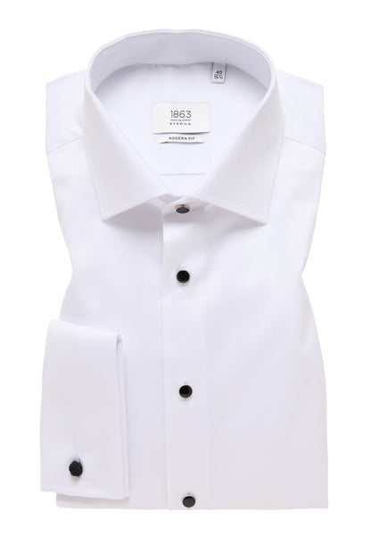 Luxury Shirt Stud Front w/French Cuff Modern Fit