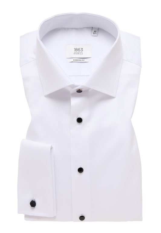 Luxury Shirt Stud Front w/French Cuff Modern Fit