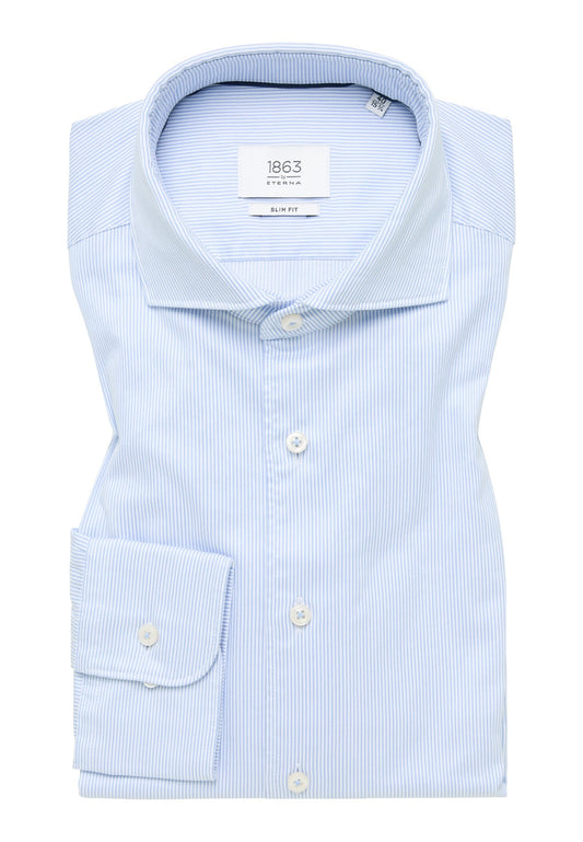 Soft Luxury Shirt Slim Fit w/Micro Stripe