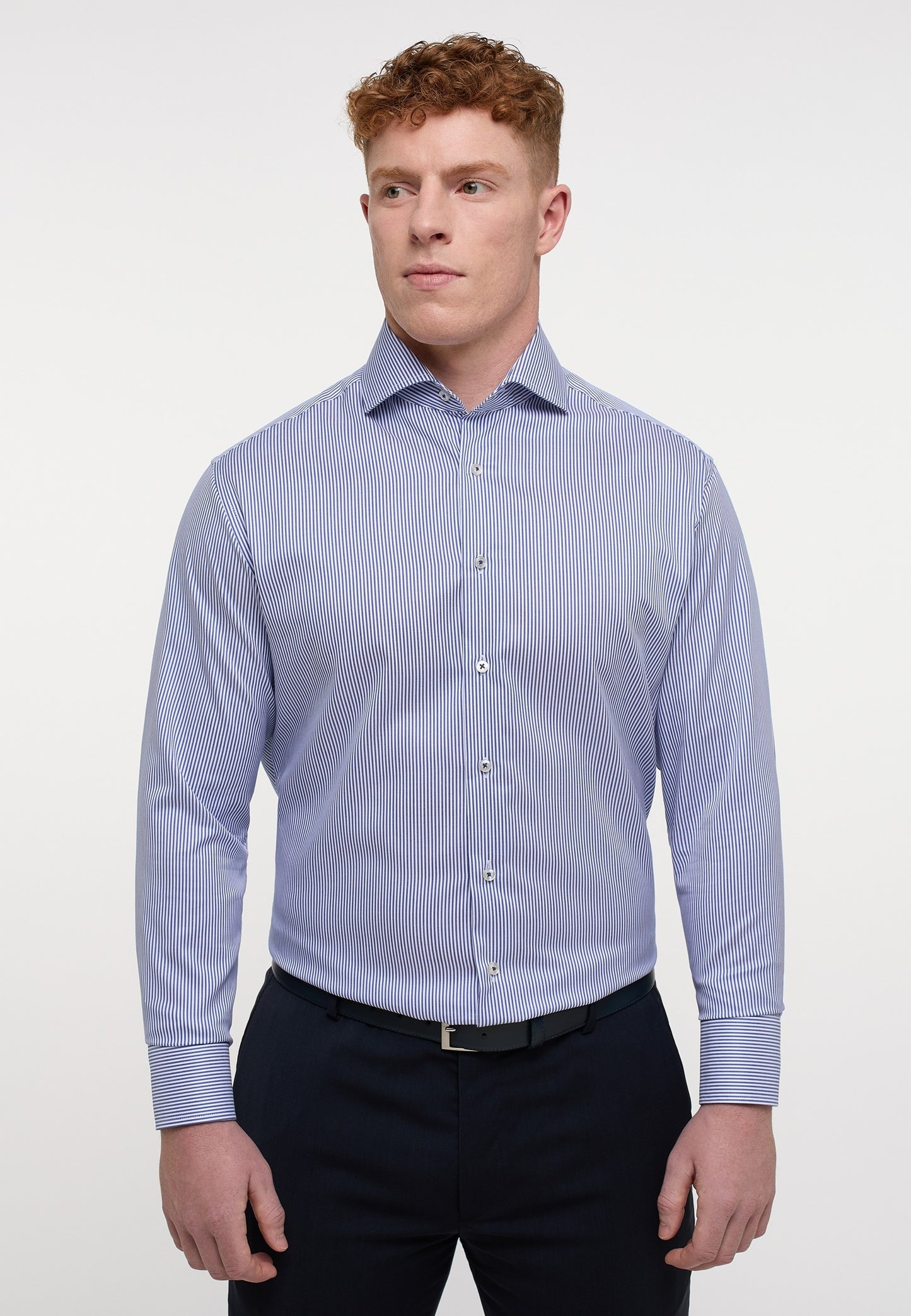 Luxury Shirt Modern Fit w/Bengal Stripe