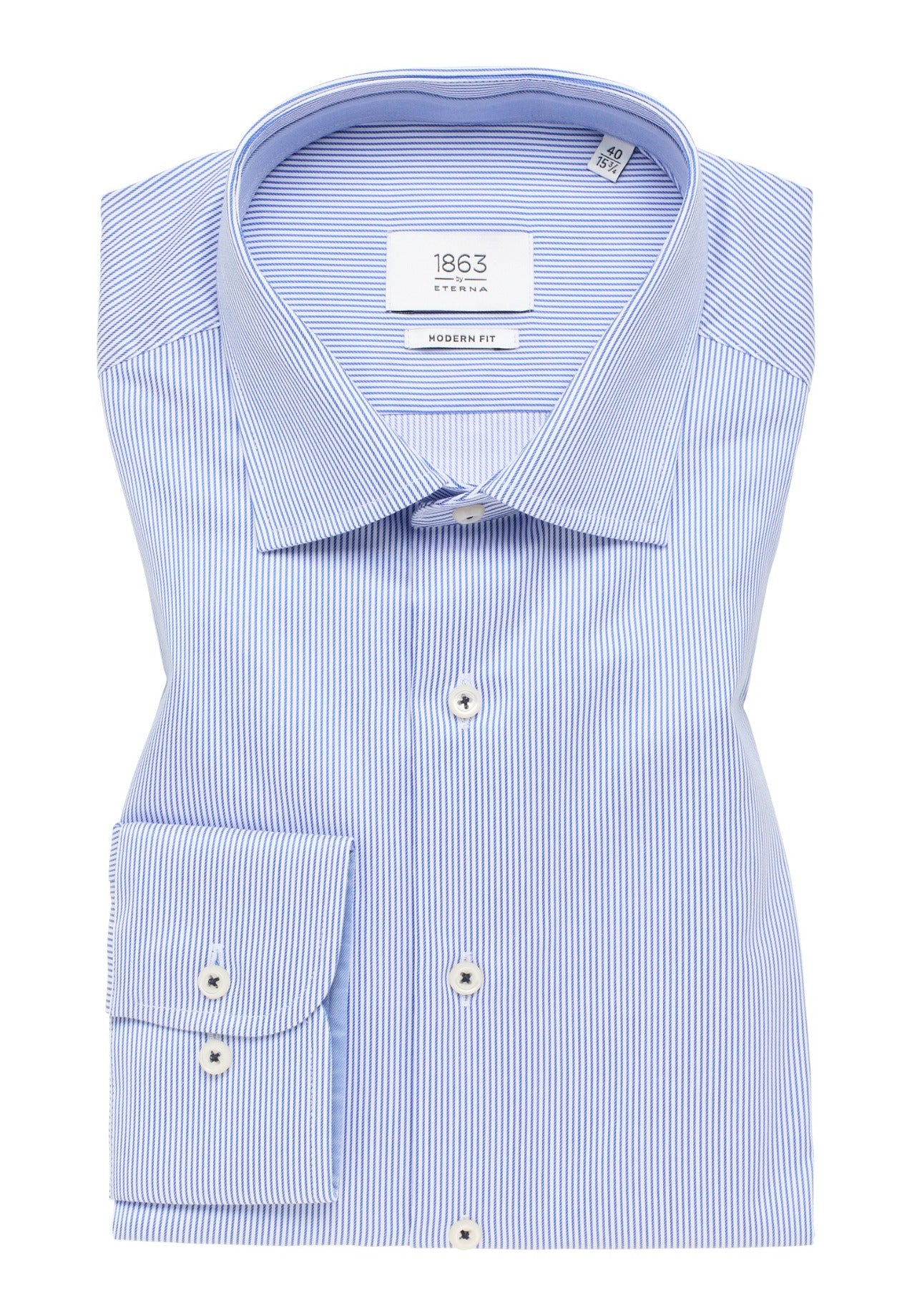 Luxury Shirt Modern Fit w/Micro Stripe