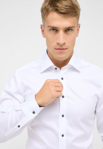 Luxury Shirt w/Contrast Detail Modern Fit